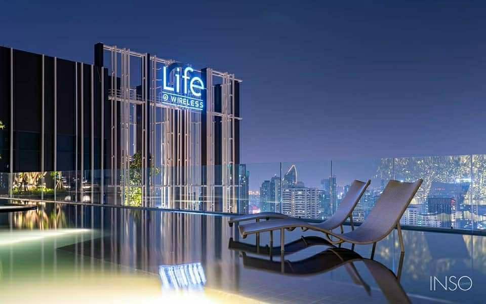 ให้เช่า Life one Wireless 35 sqm. พร้อมเข้าอยู่ 25,000บาท (RT-01)