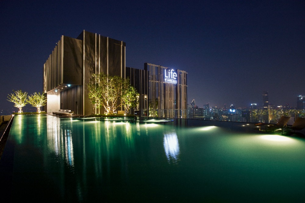 ให้เช่า Life one Wireless 35 sqm. พร้อมเข้าอยู่ 25,000บาท (RT-01)