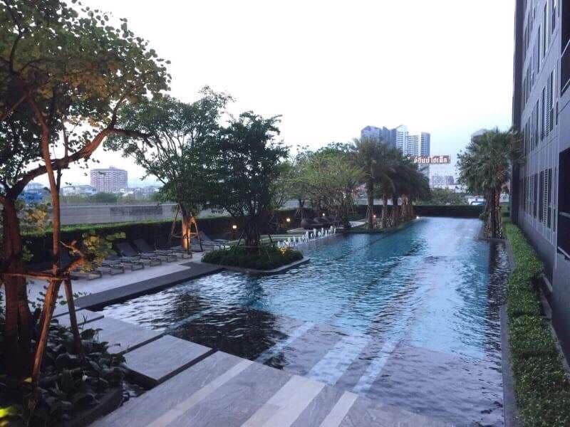 คอนโด ให้เช่า :  ไอดีโอ โมบิ สุขุมวิท อีสท์เกต (( BTS บางนา ))  Ideo Mobi Sukhumvit Eastgate ( BTS Bangna station ) MK-02