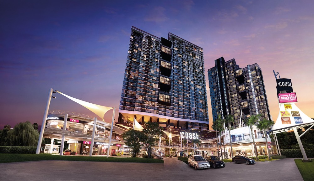 ให้เช่าคอนโด   :   เดอะ โคสต์ แบงค็อก  (ST-02) For Rent         :   The Coast Bangkok   (ST-02) (Close to BTS Bangna )