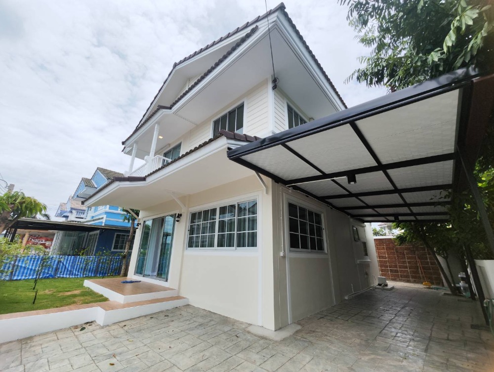 บ้านเดี่ยว2 ชั้น สีวลี สุวรรณภูมิ  รีโนเวทใหม่ พร้อมเข้าอยู่ (RT-01)