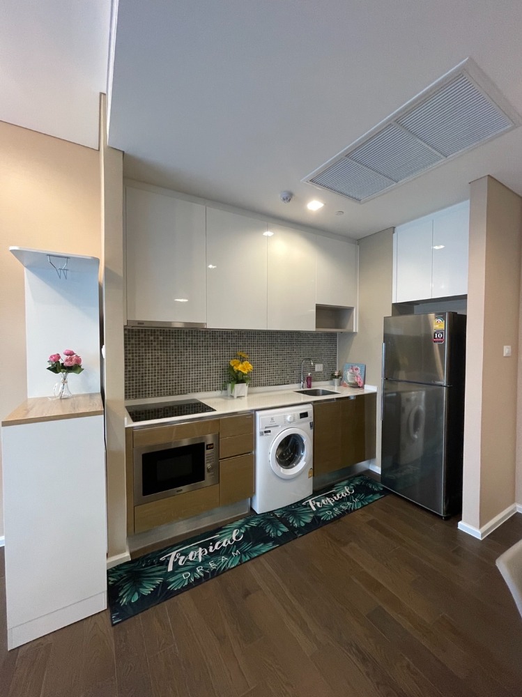 FOR RENT : The Saint Residences (AS-02) (Close to Ha Yaek Lat Phrao BTS station ) 2 Bedroom 2 Bathroom, Fully furnished