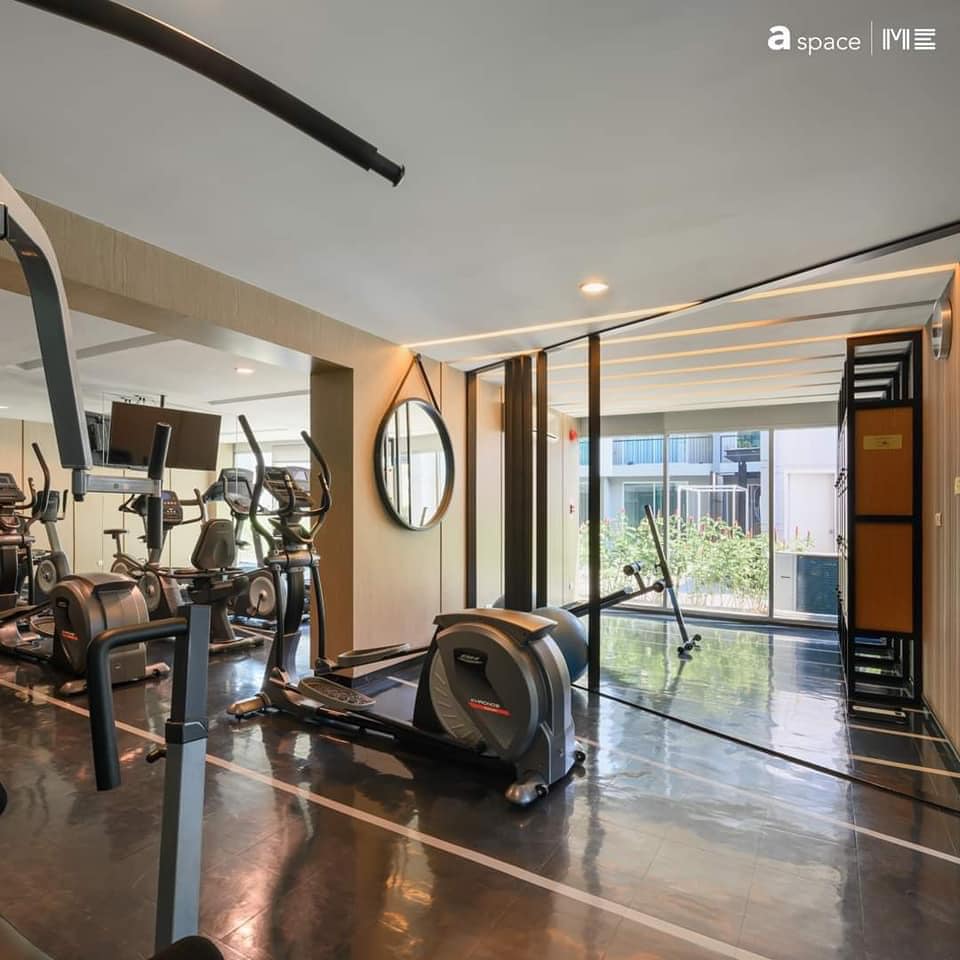 คอนโด ให้เช่า : A Space Me Sukhumvit77 ( BTS อ่อนนุช ) AP-02 Line : @condo91