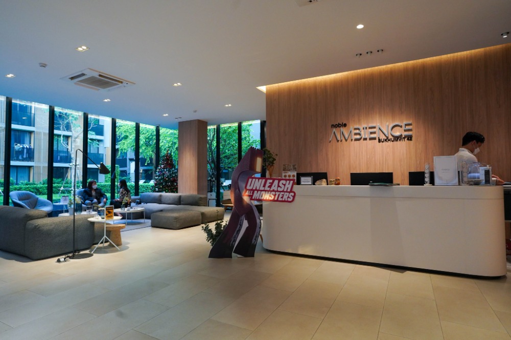คอนโด ให้เช่า : Noble Ambience Sukhumvit 42  ( BTS ทองหล่อ ) AP-02 line : @condo91
