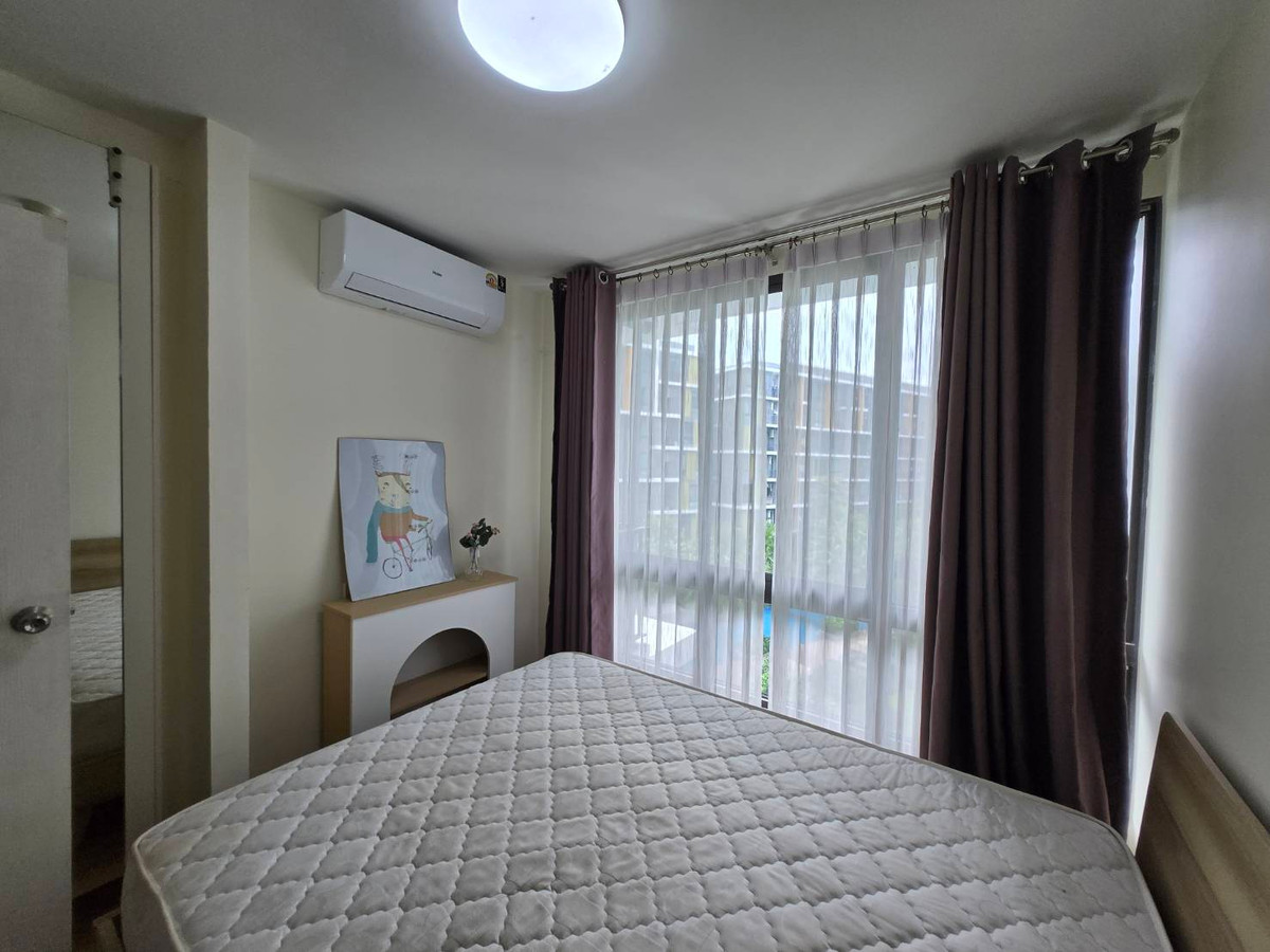 ให้เช่าคอนโด : ไอคอนโด สุขุมวิท103  ใกล้BTS และMRT (RB-02) ห้องใหม่ แต่งสวย เฟอร์นิเจอร์ เครื่องใช้ไฟฟ้าครบ ราคาเพียง 8,500/เดือน