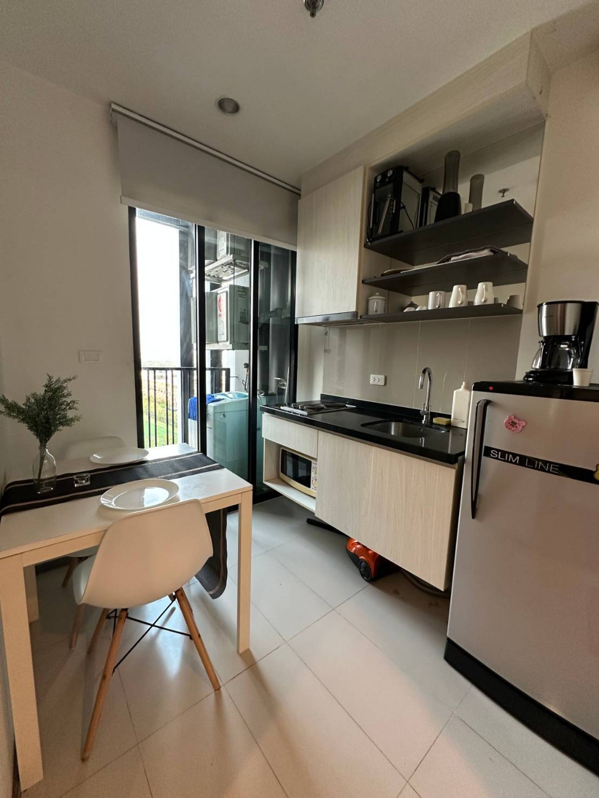 คอนโด ให้เช่า :   เดอะ เบส พาร์ค เวสต์ สุขุมวิท 77 ((บีทีเอส  อ่อนนุช )) MK-02  line @livingbkk