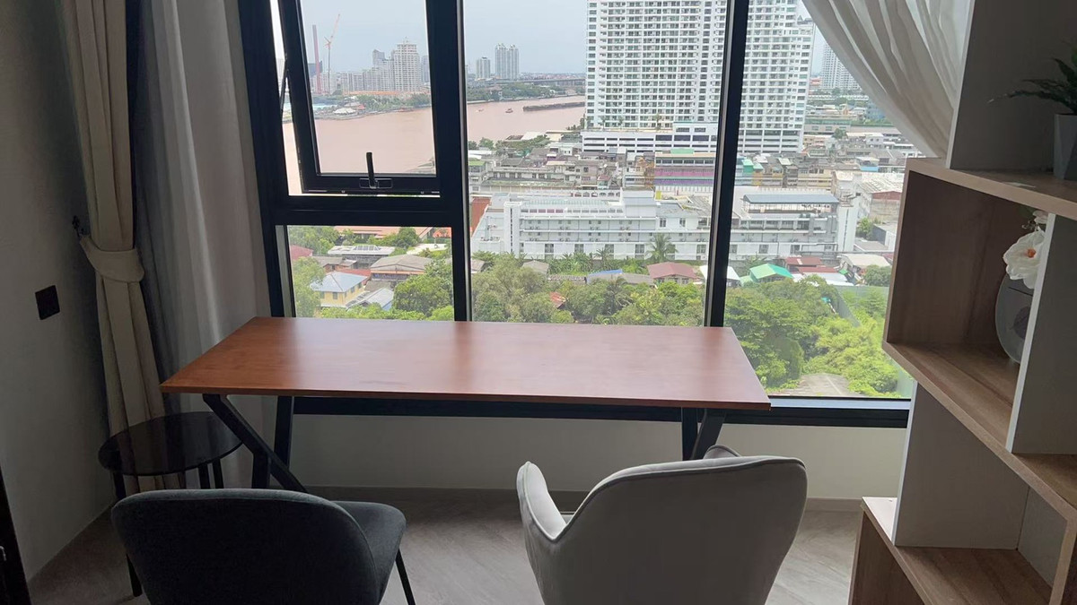 ✨Condo for Rent : CHAPTER CHAROENNAKHON - RIVERSIDE  ((AP-02)) ( line : @condo91 )