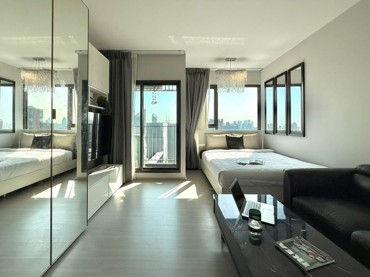 ✨Condo for Rent : Life asoke-rama9 (AP-02) ( line : @condo91 )
