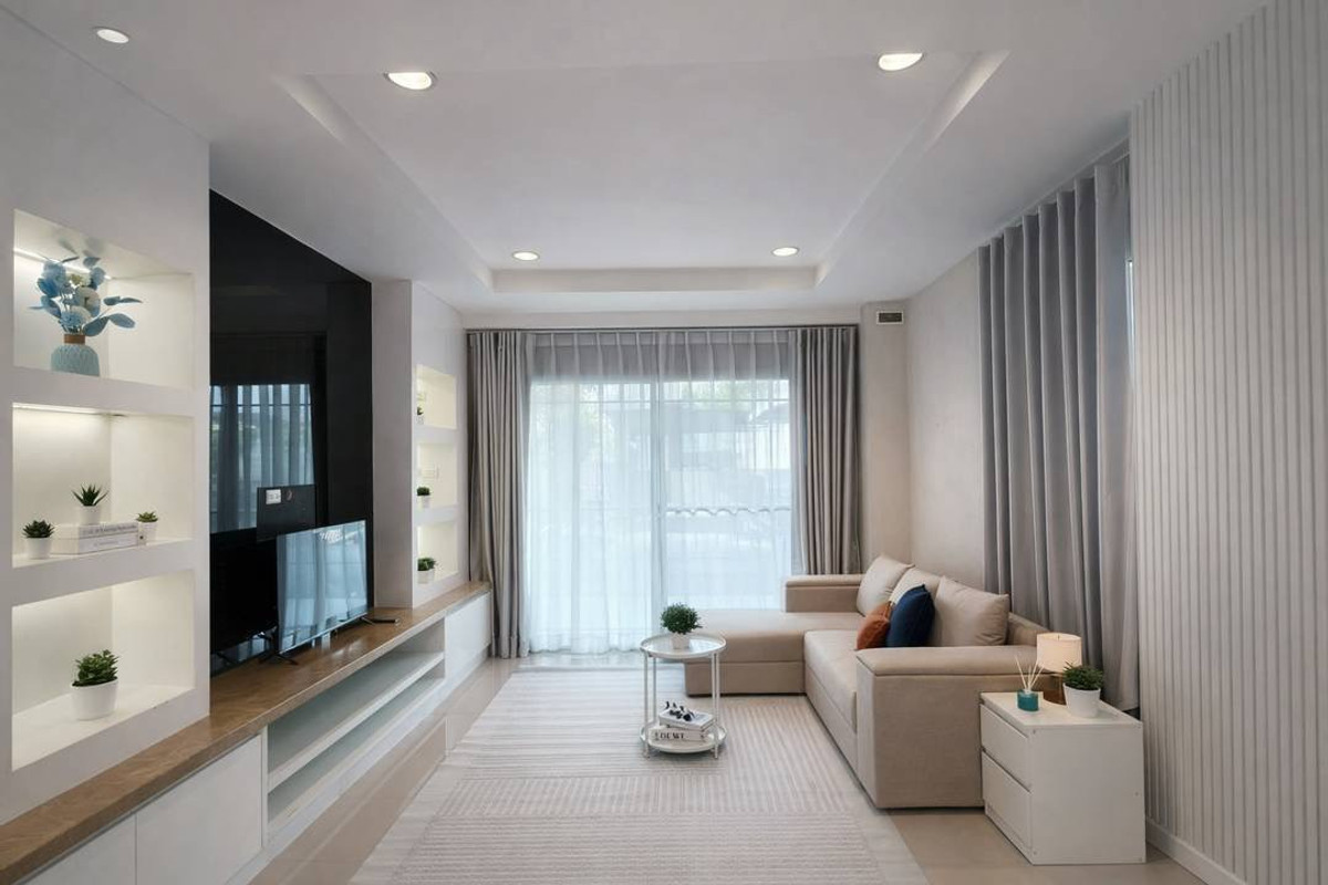 ให้เช่าบ้านเดี่ยวหมู่บ้านนันทวัน - ศรีนครินทร์ 3 ห้องนอน 4 ห้องน้ำ (SA-01)