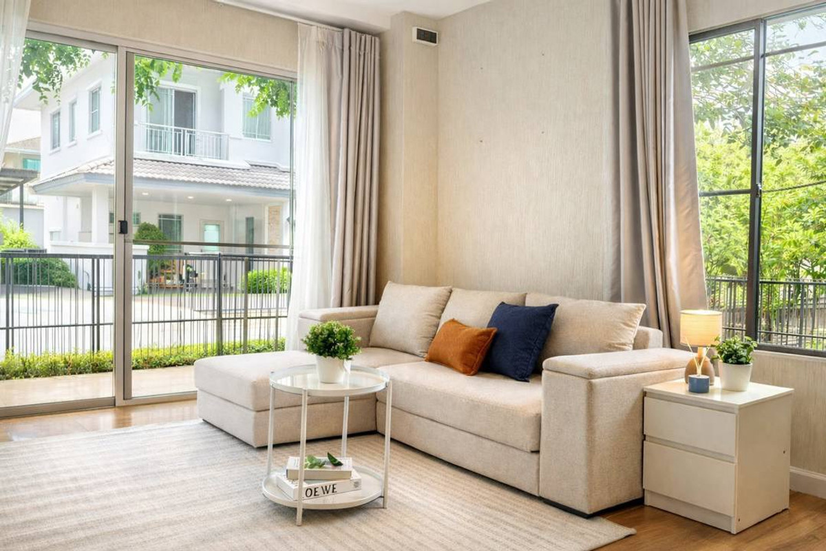 ให้เช่าบ้านเดี่ยวหมู่บ้านนันทวัน - ศรีนครินทร์ 3 ห้องนอน 4 ห้องน้ำ (SA-01)