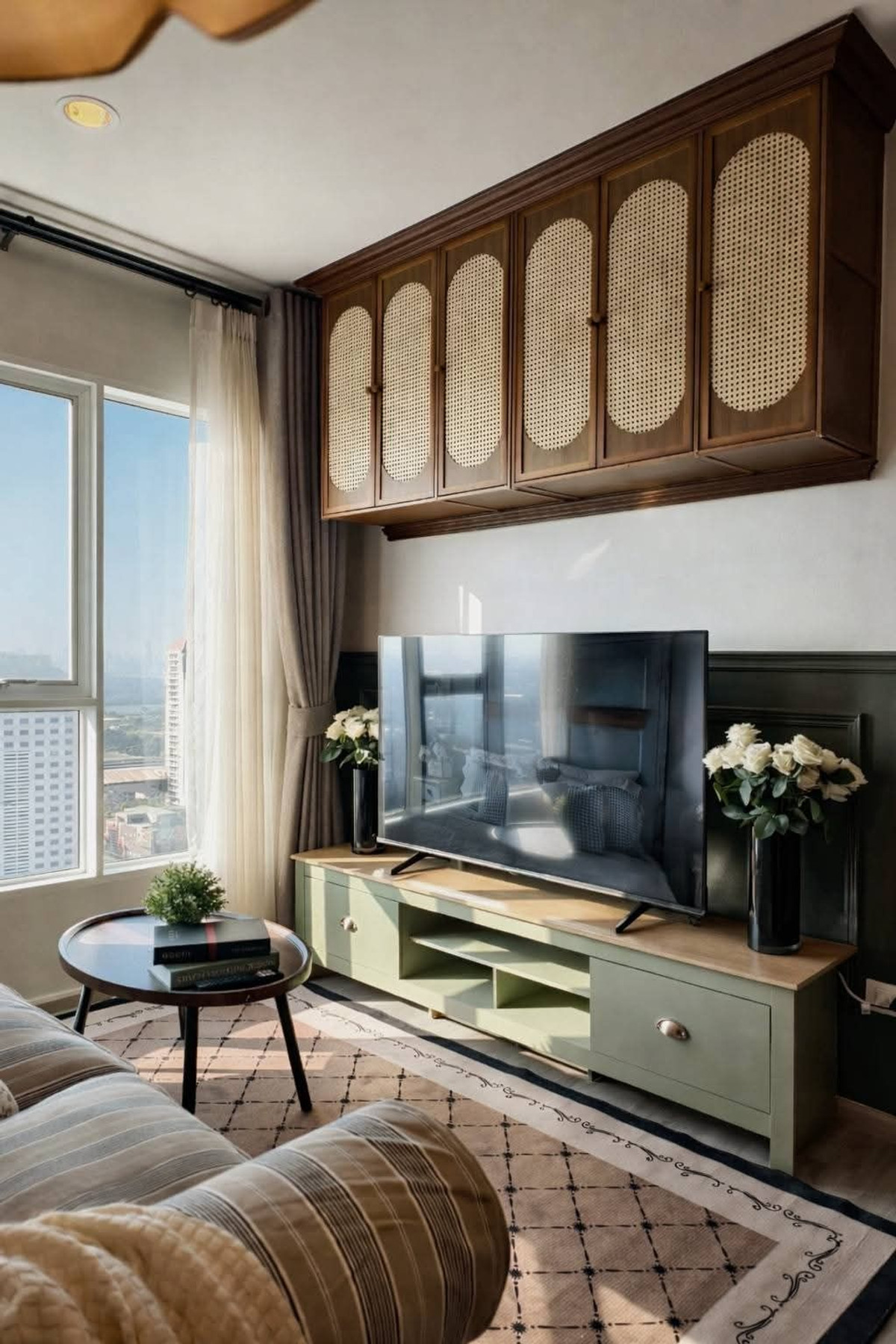 ให้เช่าคอนโด 2 ห้องนอน Regent Home Bangna 400 เมตร จาก BTS บางนา  วิวแม่น้ำเจ้าพระยา  (Rt-01)