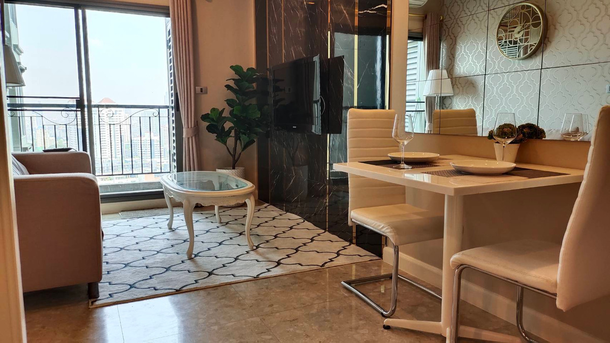 คอนโด ให้เช่า :The Crest Sukhumvit 34 (เดอะ เครสท์ สุขุมวิท 34)  (( BTS Thonglor  )) MK-02  line @livingbkk