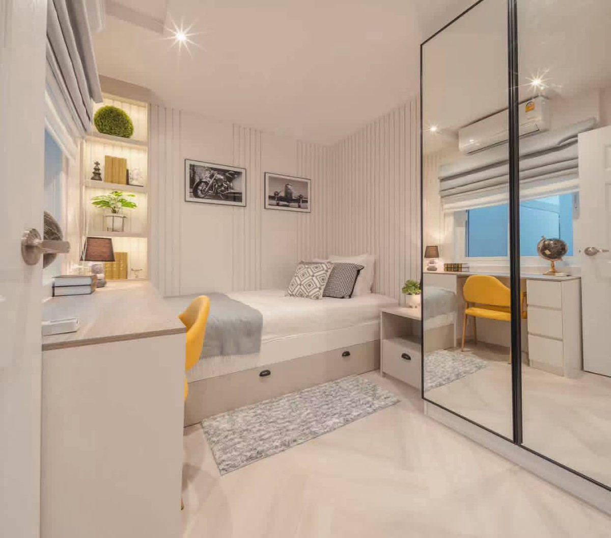 คอนโดให้เช่า : ฟอร์จูน คอนโด ทาวน์(( BTS เซนต์หลุยส์ )) MK-02 line @livingbkk