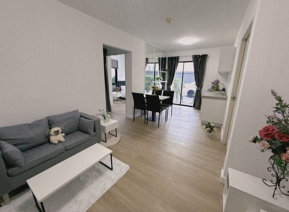 ขายคอนโด :  ไอคอนโด สุขุมวิท 105 จอดรถข้างห้องได้ ตกแต่งใหม่ พร้อมอยู่ (ลงทุน yield 6-7% ต่อปี) (rt-01