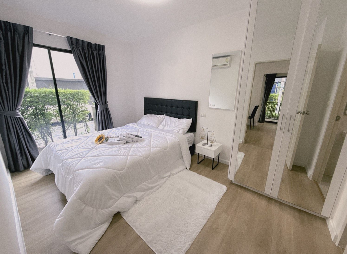 ขายคอนโด :  ไอคอนโด สุขุมวิท 105 จอดรถข้างห้องได้ ตกแต่งใหม่ พร้อมอยู่ (ลงทุน yield 6-7% ต่อปี) (rt-01