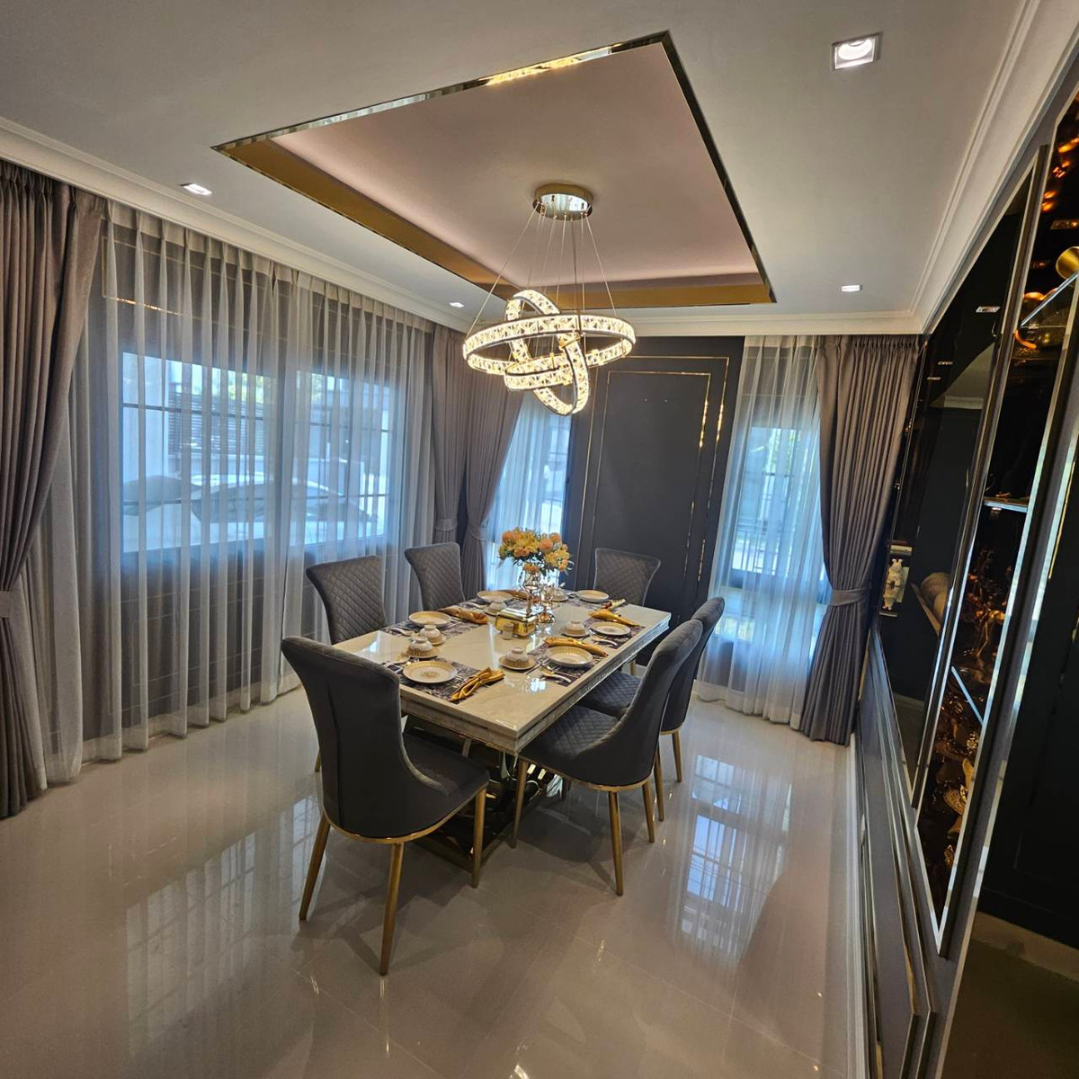 ให้เช่าบ้านหรู Fully Furnished  โครงการ Centro Bangna-Srinakarin ใกล้ Mega Bangna (SA-01)