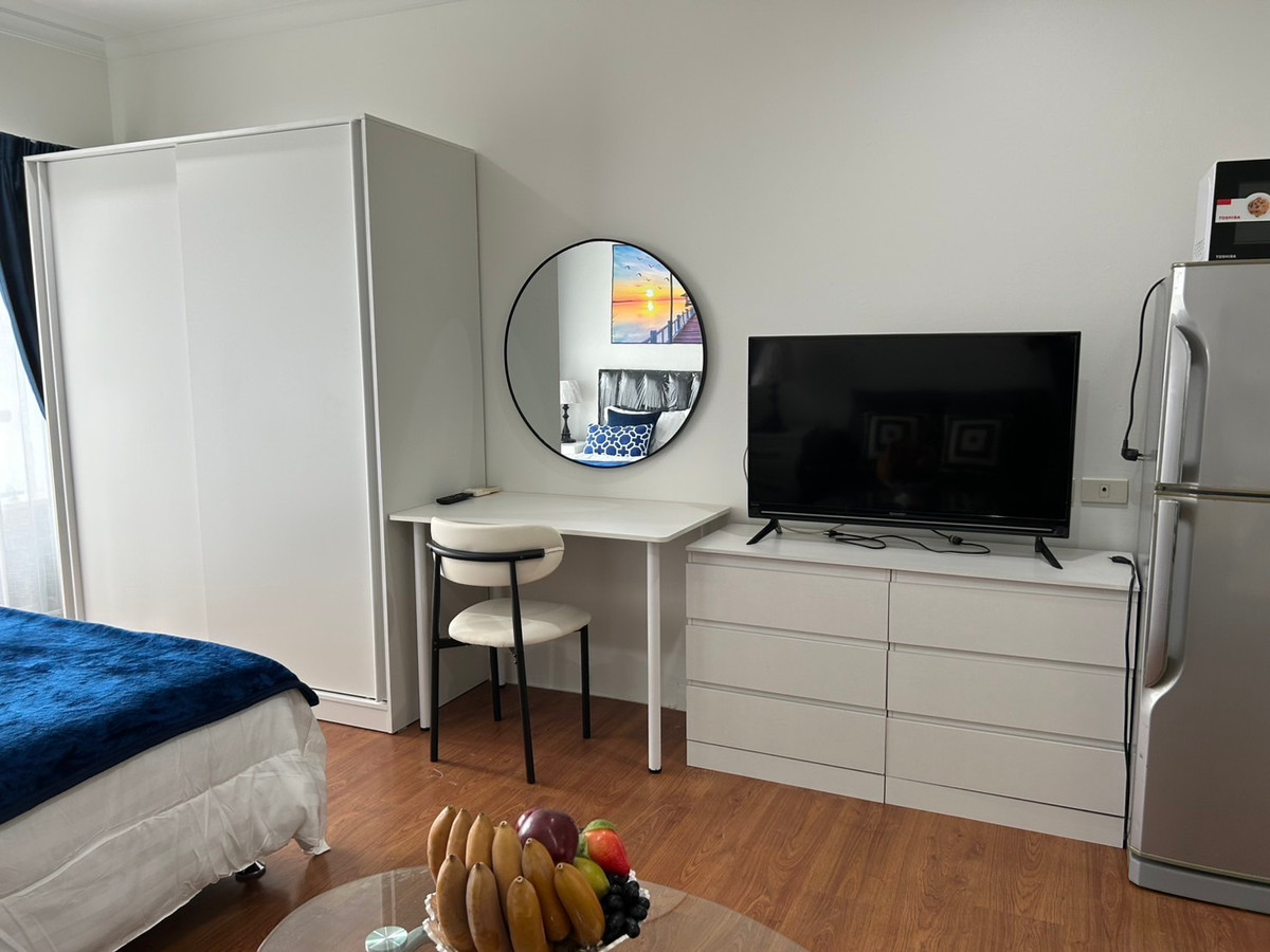 คอนโดให้เช่า : Grand Park View Asoke : แกรนด์ พาร์ค วิว อโศก (( BTS Asoke))MK-02 line @livingbkk