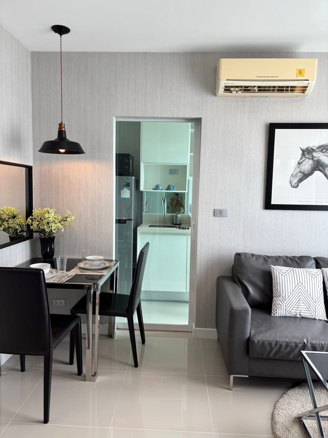 The Sky Sukhumvit ห้องสวย เครื่องใช้ไฟฟ้าครบ พร้อมเข้าอยู่ [CC-01]