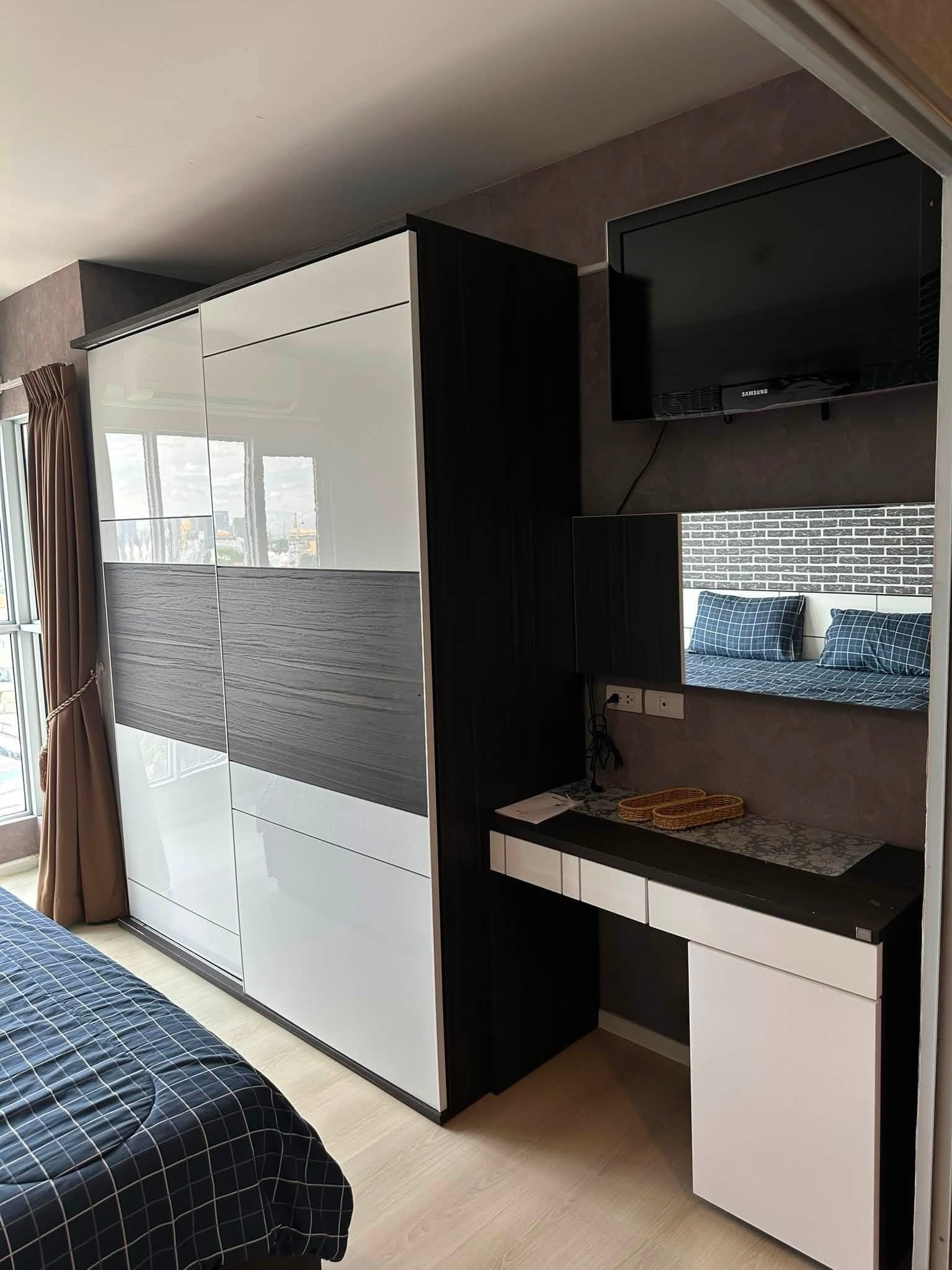 Aspire Sukhumvit 48 (ห้องกว้าง ครัวปิด พร้อมเข้าอยู่) [CC-01]