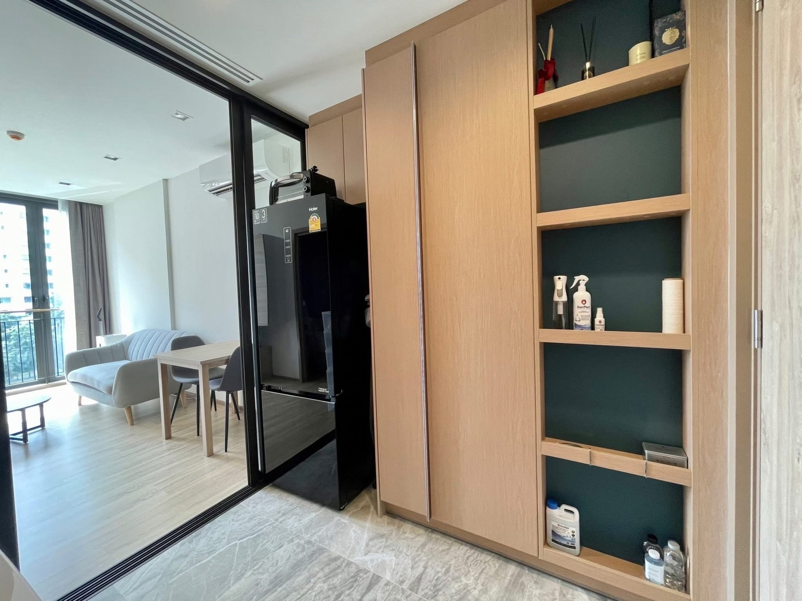 Kawa Haus Sukhumvit 77 (ห้องกว้าง ครัวปิด วิวสระ) [CC-01]