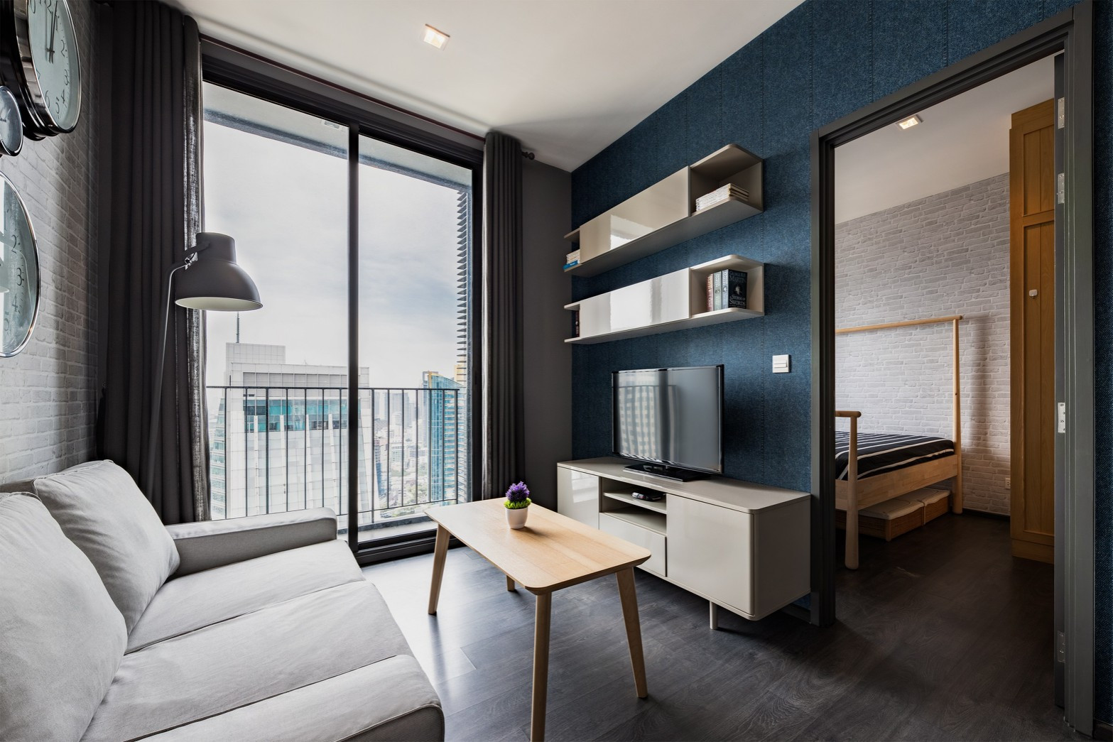 คอนโดให้เช่า :The Edge Sukhumvit 23 ((BTS Asoke อโศก ) MK-02 line @livingbkk